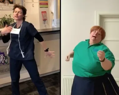 Magda Szubanski’s ISO Dance With Healthcare Workers