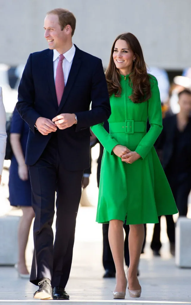 Kate Middleton and Prince William in Australia in 2014.