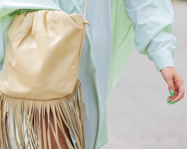 Bottega Veneta’s Fringe Pouch Bag Might Be The It-Accessory Of 2020