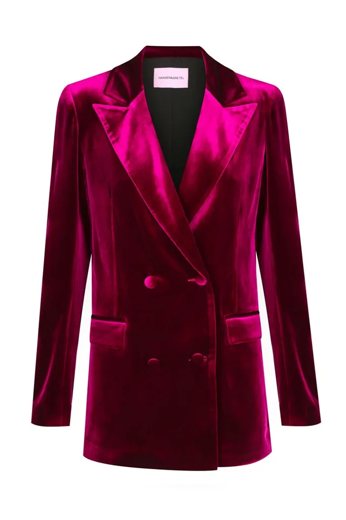 Hansen and Gretel Velvet Blazer