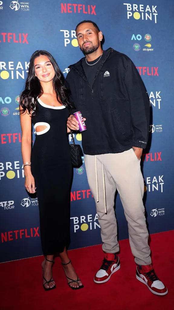 Costeen Hatzi and Nick Kyrgios