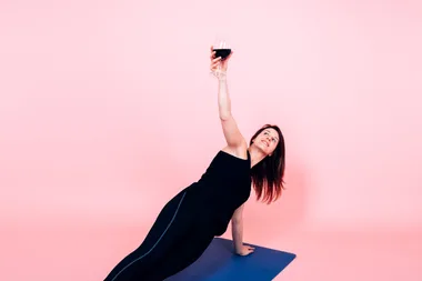 Wine Yoga Now Exists And That’s A Fitness Class We’d Sign Up To