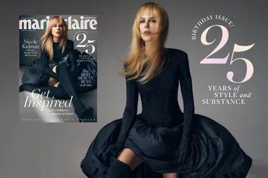 EXCLUSIVE: Nicole Kidman Reveals All In marie claire 25th Birthday Issue!