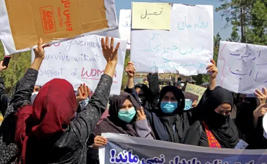 “It Is Our Right”—Women In Afghanistan Protest For Education, Work And Security