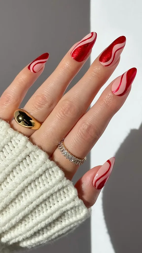 @disseynails OPI Christmas nails