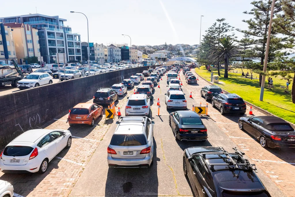 bondi testing queue