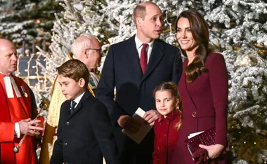 William & Kate Step Out With The Royal Family For Carol Singing Service