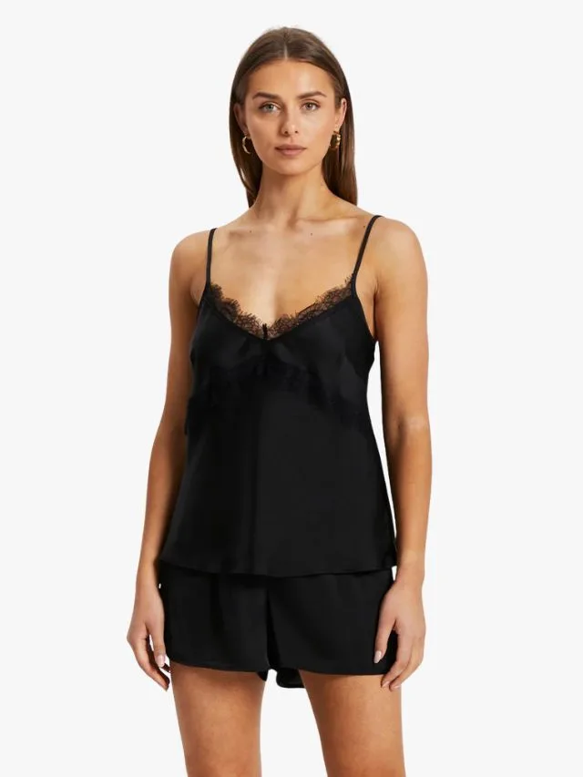 Atmos and Here Tiana Lace Trim Pj Cami Set
