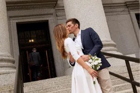 The Courthouse Has Become The Ultimate Cool Bride Venue &mdash; With The Outfit To Match