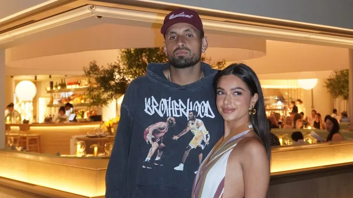 Nick Kyrgios and girlfriend Costeen Hatzi