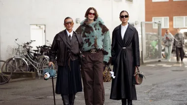 Copenhagen Fashion Week street style 2025