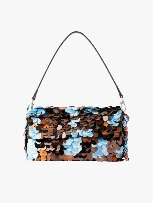 STAUD
Timmy Sequin-Embellished Shoulder Bag