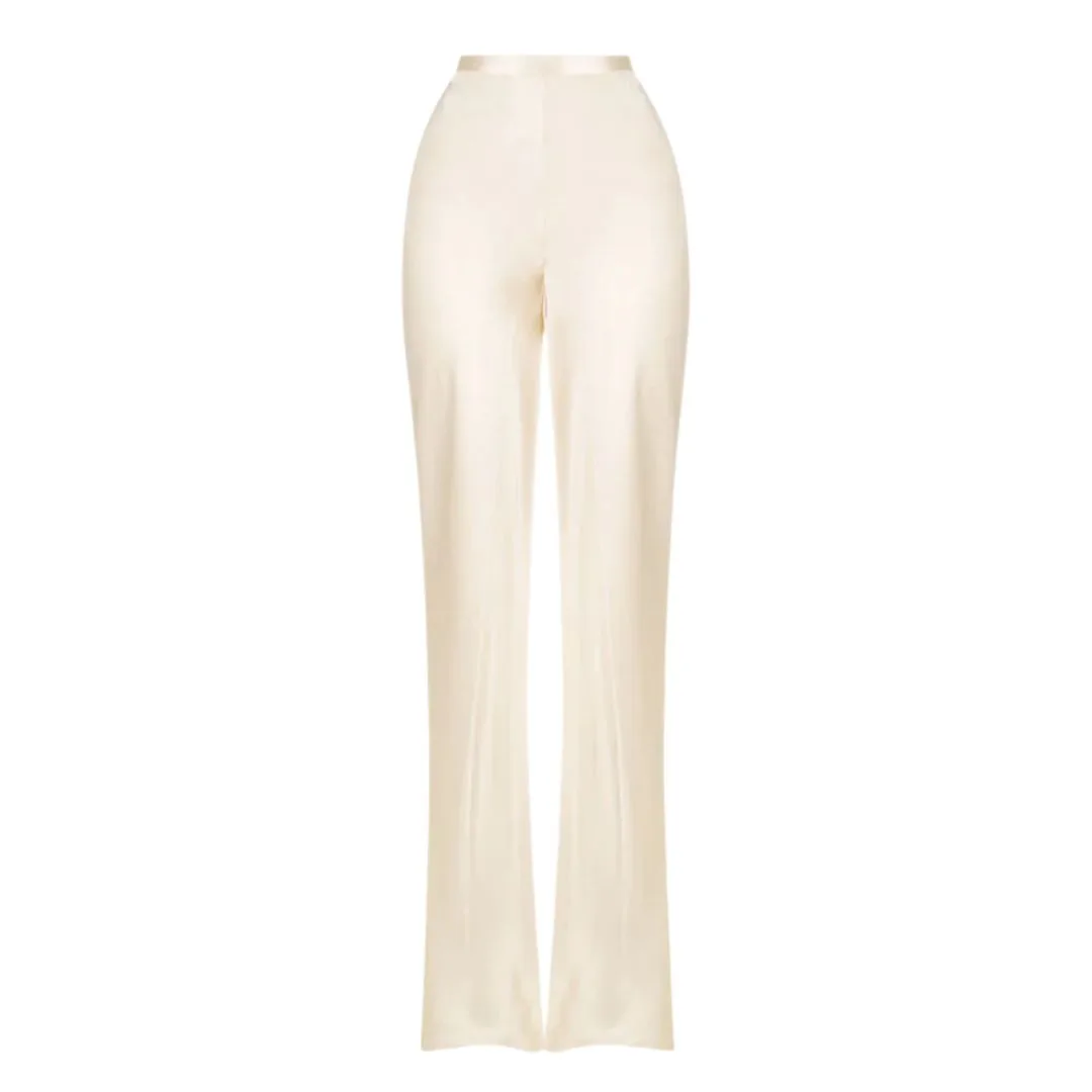 shona joy pants silk cream 