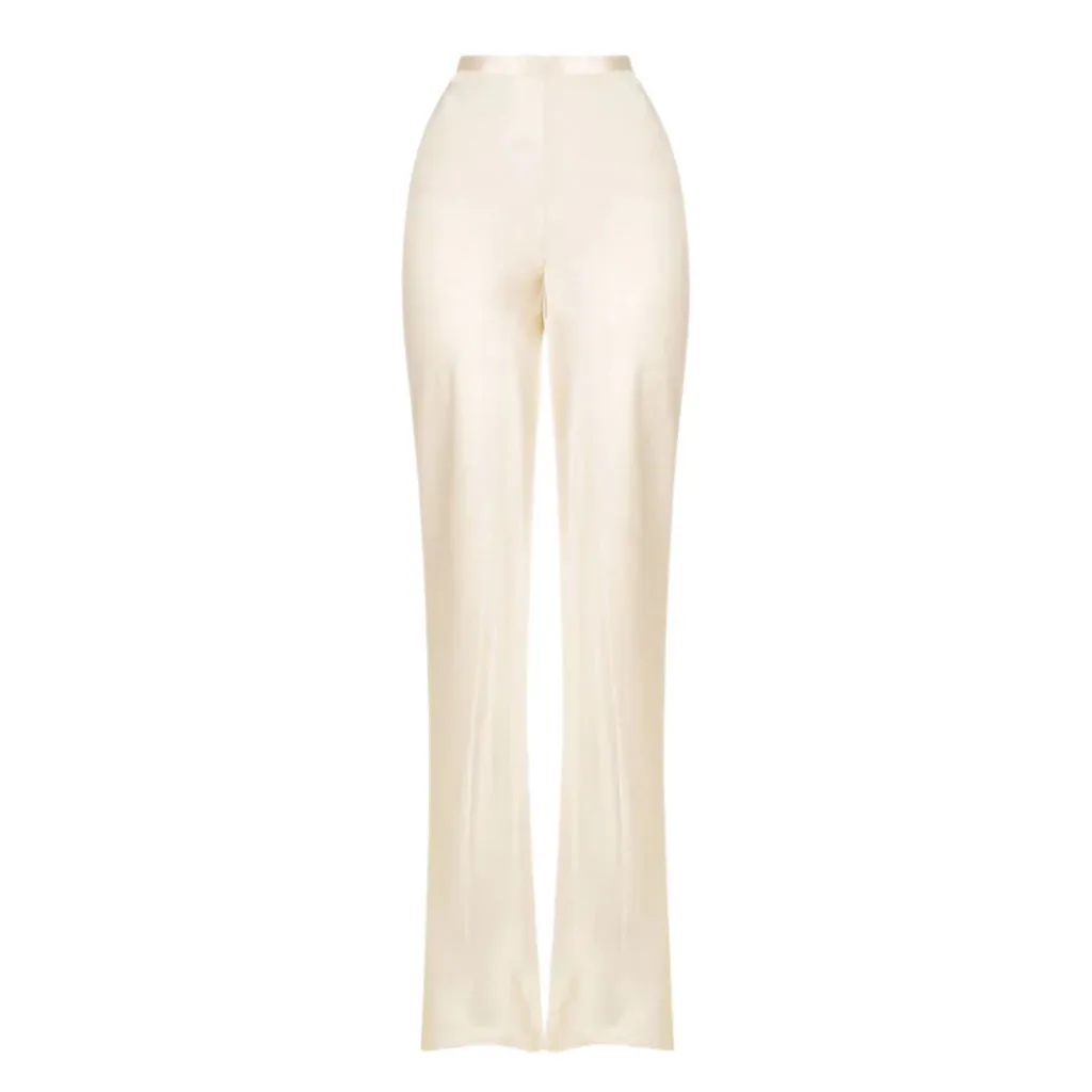 shona joy pants silk cream
