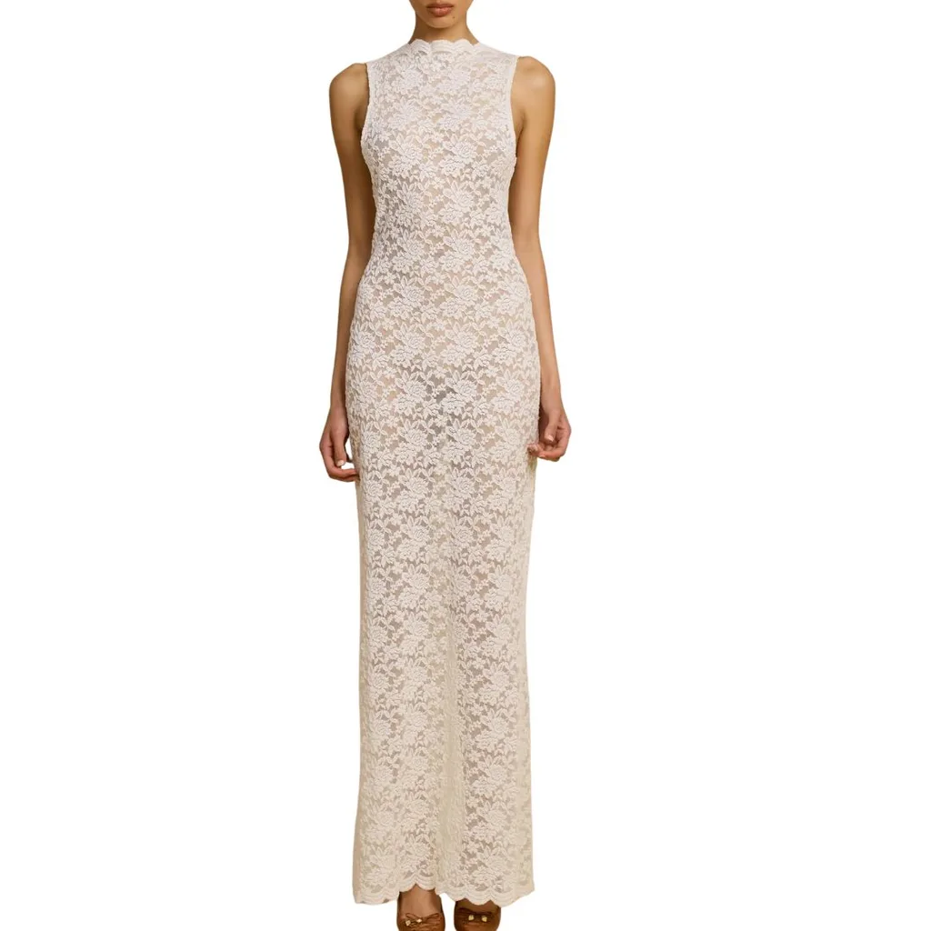 arcina ori lace white dress
