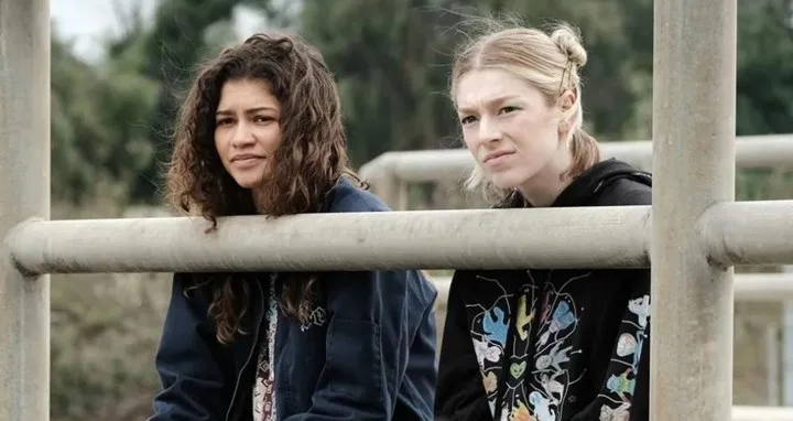 Rue and Jules in Euphoria