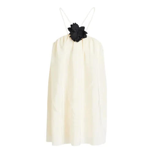 Best Australian Fashion Brands_ZIMMERMAN Floral-Appliquéd Silk Crepe Top