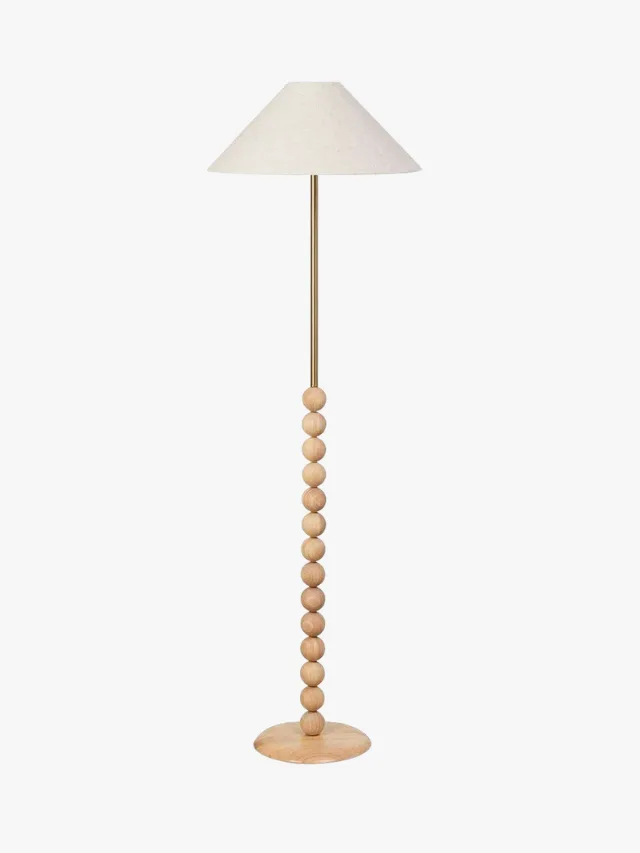 MOCKA
Skyla Wooden Ball Floor Lamp