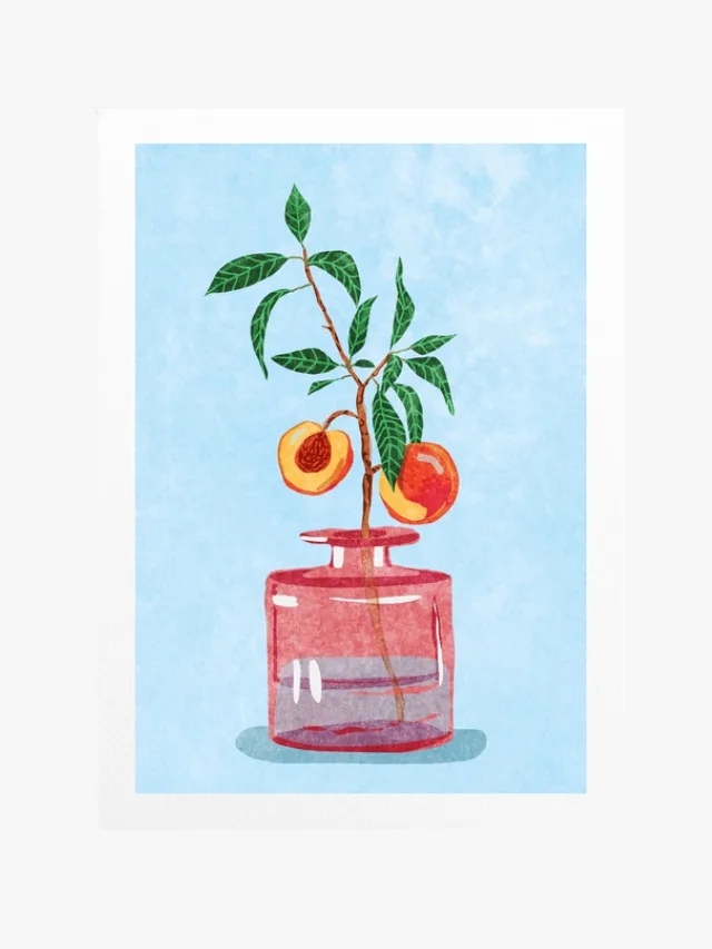 OLIVE ET ORIEL
Peach Tree In Vase Art Print