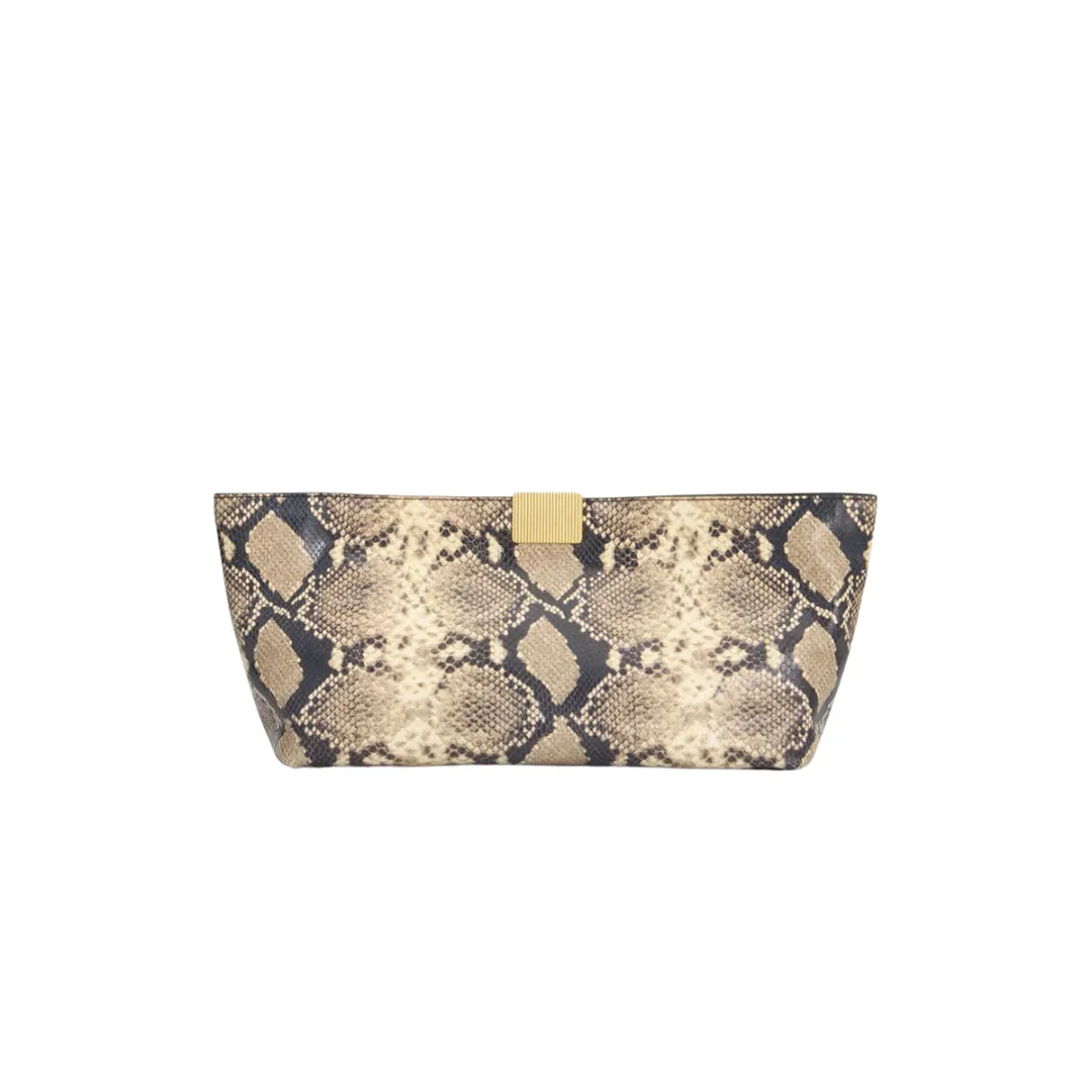 Best Australian Fashion Brands_CAMILLA AND MARC Poppy Snake Clutch