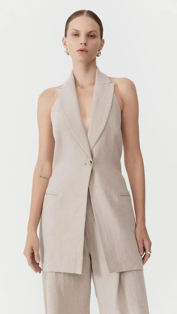 linen-vest