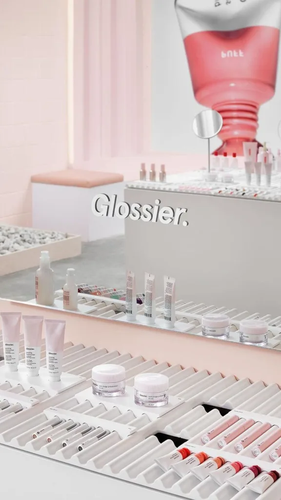 glossier