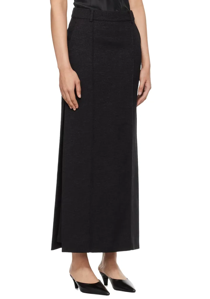 Camilla And Marc Black Rossa Maxi Skirt.