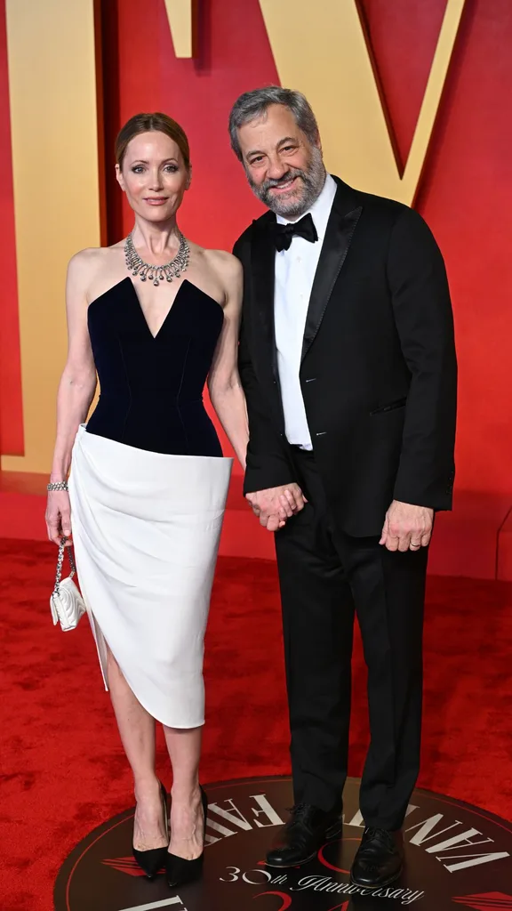 Leslie Mann and Judd Apatow attend the Vanity Fair After Party.