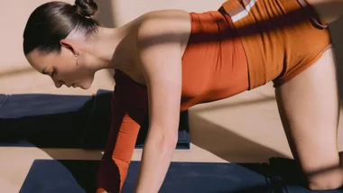 Woman doing yoga