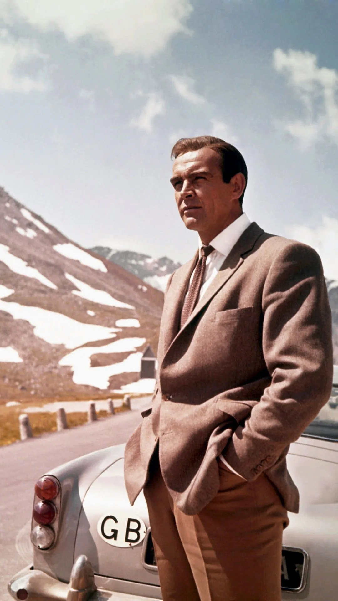 Sean Connery as James Bond in Goldfinger. 
