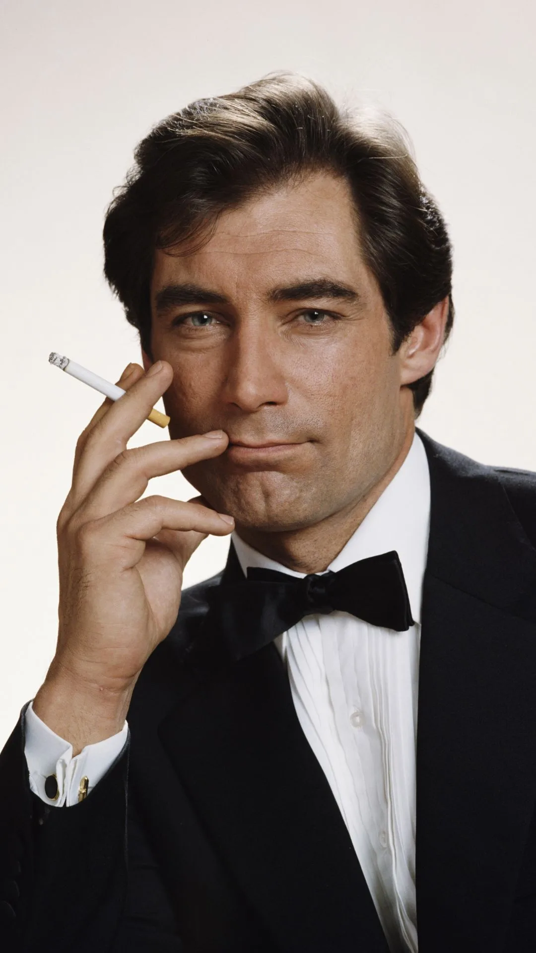 Timothy Dalton as James Bond. 