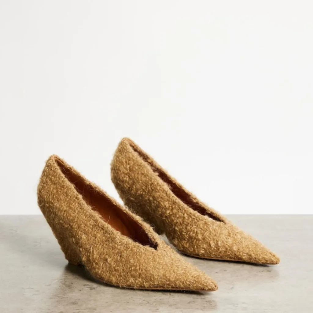 Mohair shoes. 