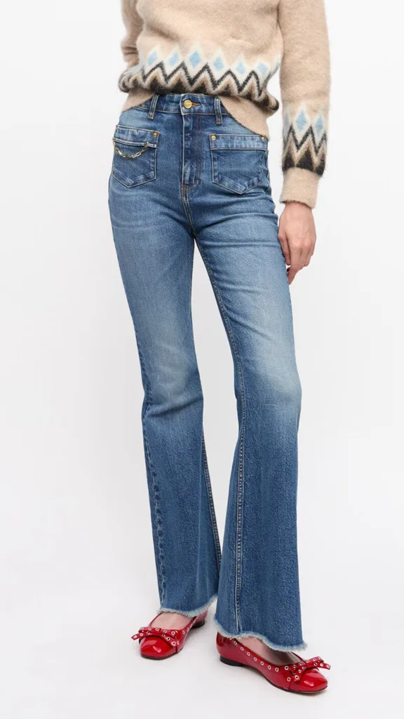 Ganni bootcut jeans
