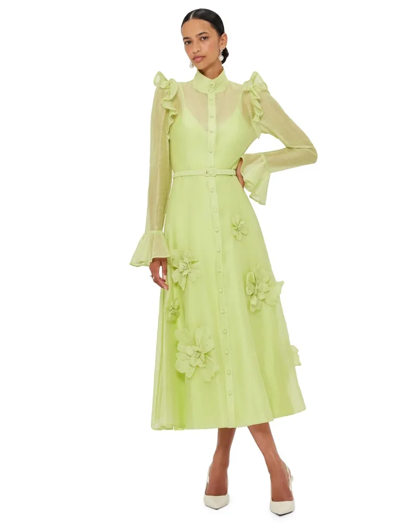 Leo Lin Katrina Petal Button Dress