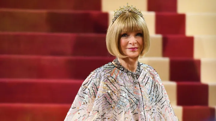 Anna Wintour at the Met Gala.