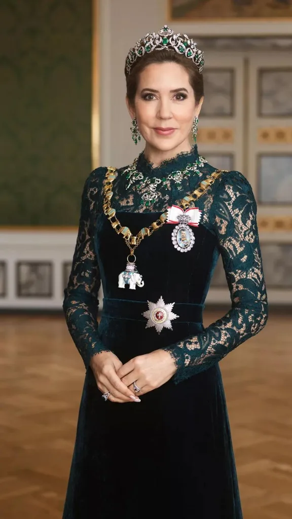 Queen Mary of Denmark. 