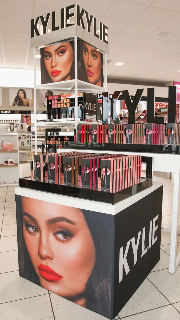 Kylie Jenner's Kylie Cosmetics. 