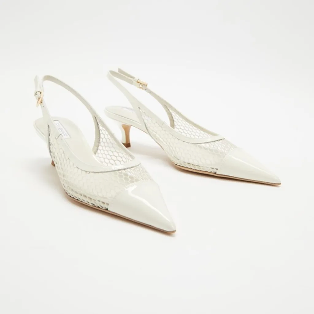 The best low heel wedding shoes. 