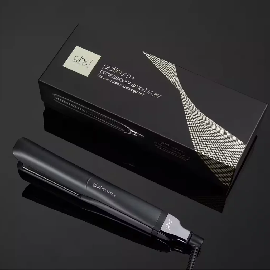 ghd platinum+ hair straightener with box