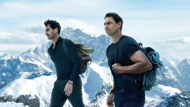 Rafael Nadal & Roger Federer Unite For Louis Vuitton’s Latest Campaign