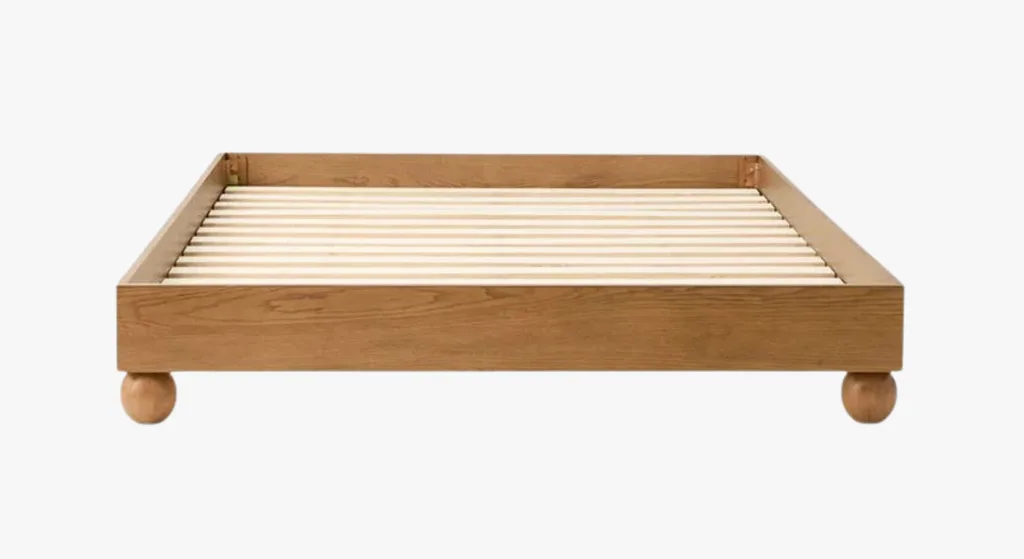 Best Wooden Bed Frames_Adairs Cisco Walnut Timber Bed Base