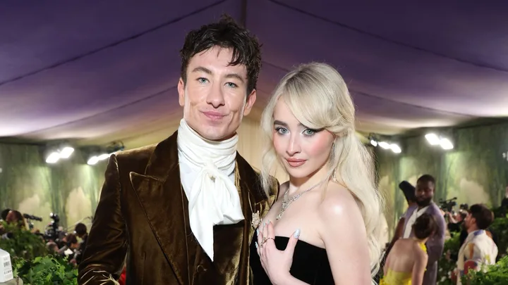 sabrina carpenter and barry keoghan at the met gala 2024 cute couple moment