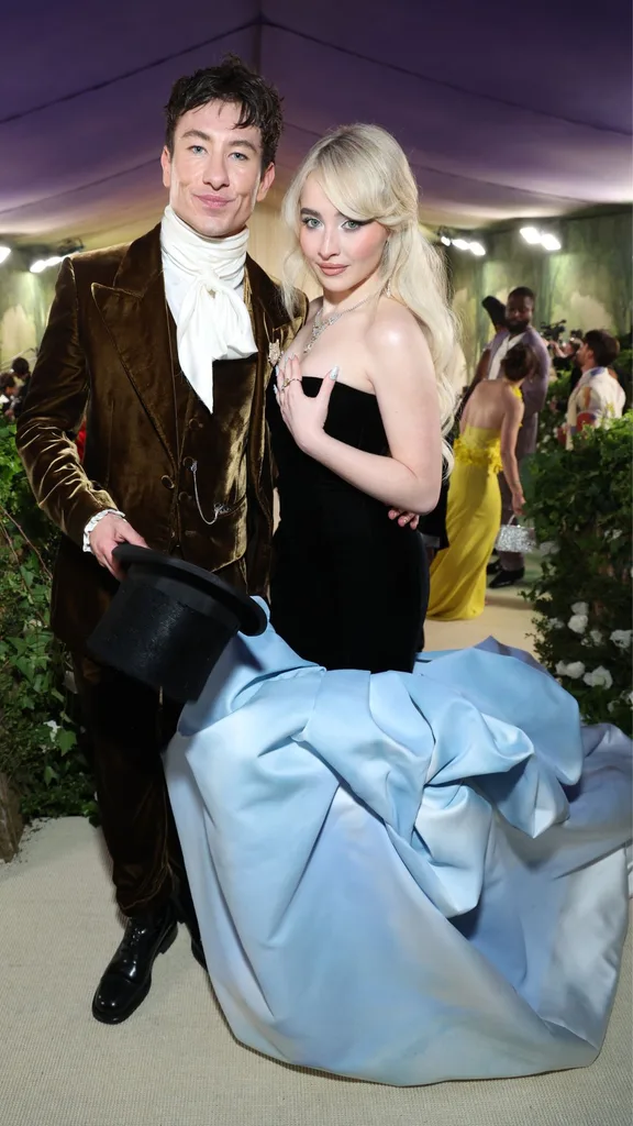 Sabrina Carpenter and Barry Keoghan