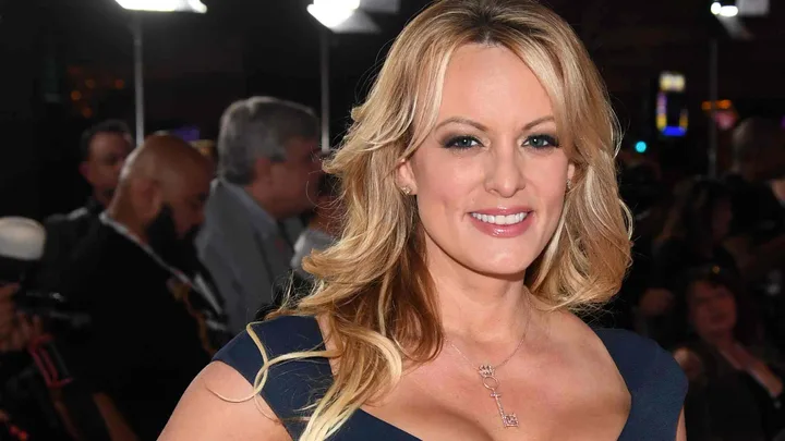 Adult film star Stormy Daniels.