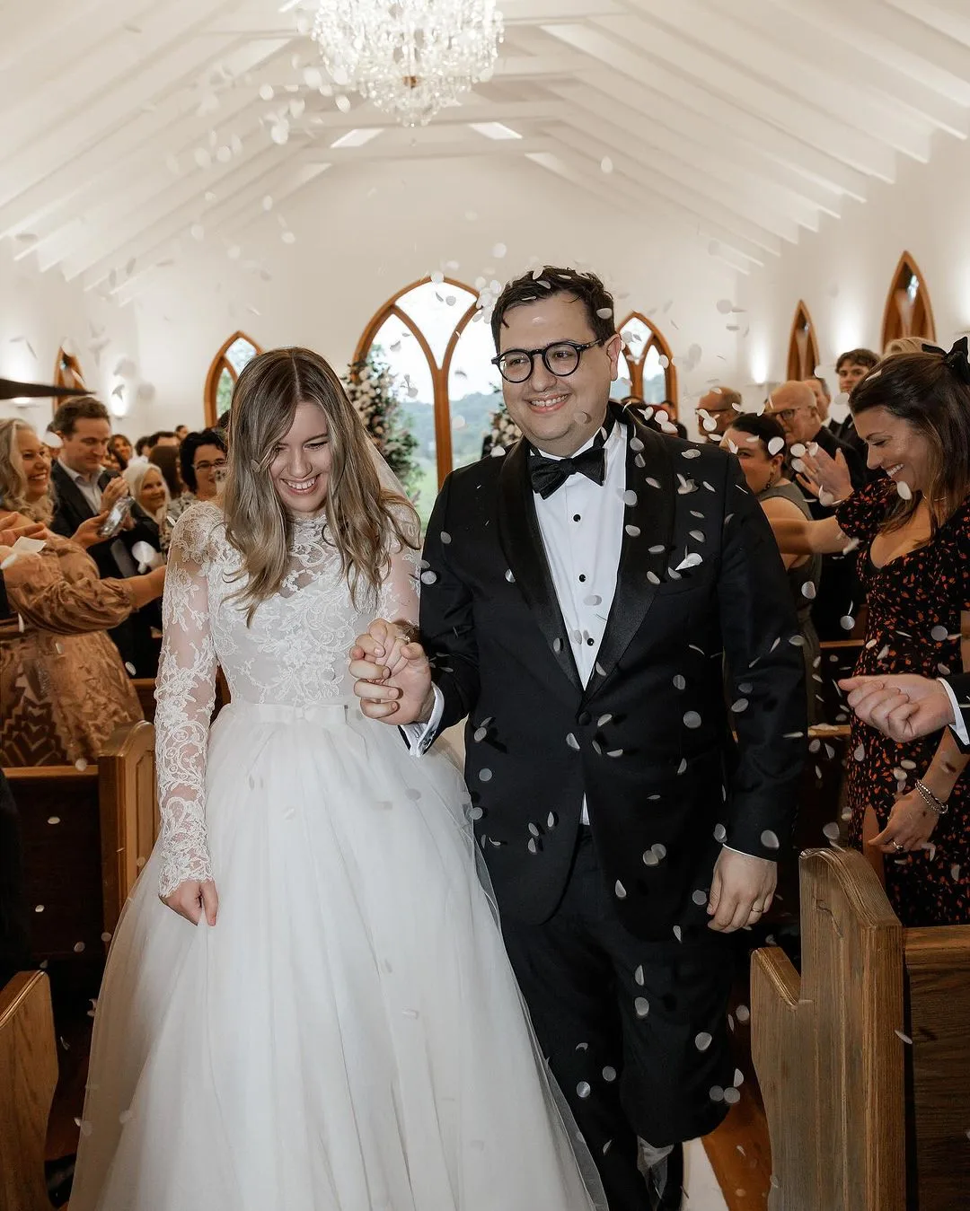 brittany higgins and david sharaz wedding