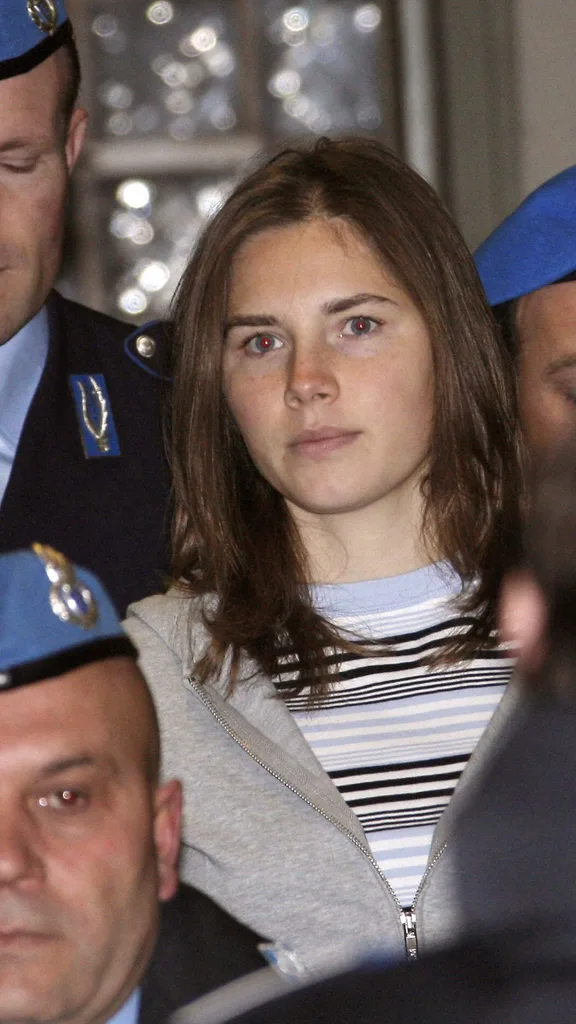 amanda knox during her trial