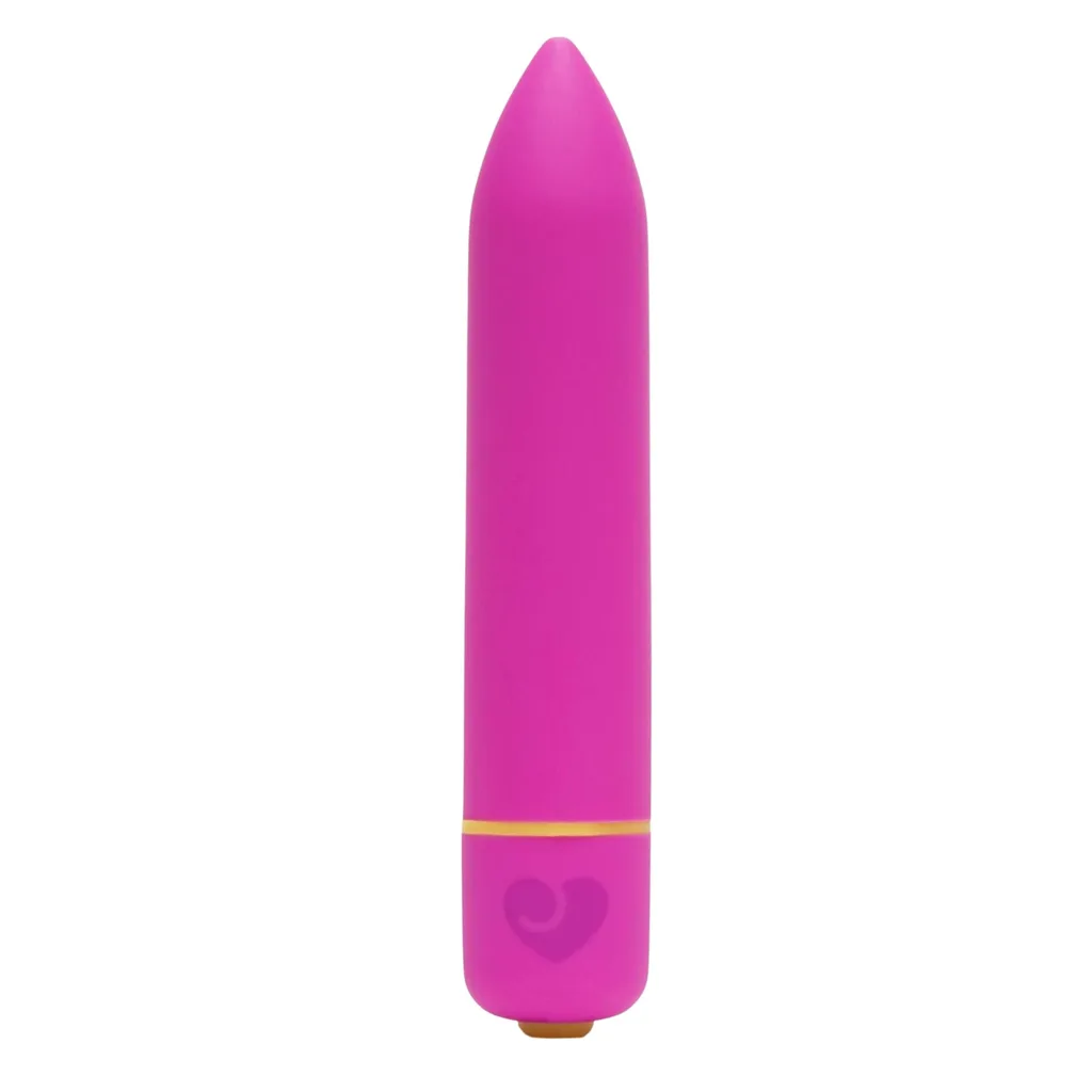 The Lovehoney Excited is a 3.5 inch bullet vibrator perfect popping in your purse or toiletry bag - we love the hot pink colour. 