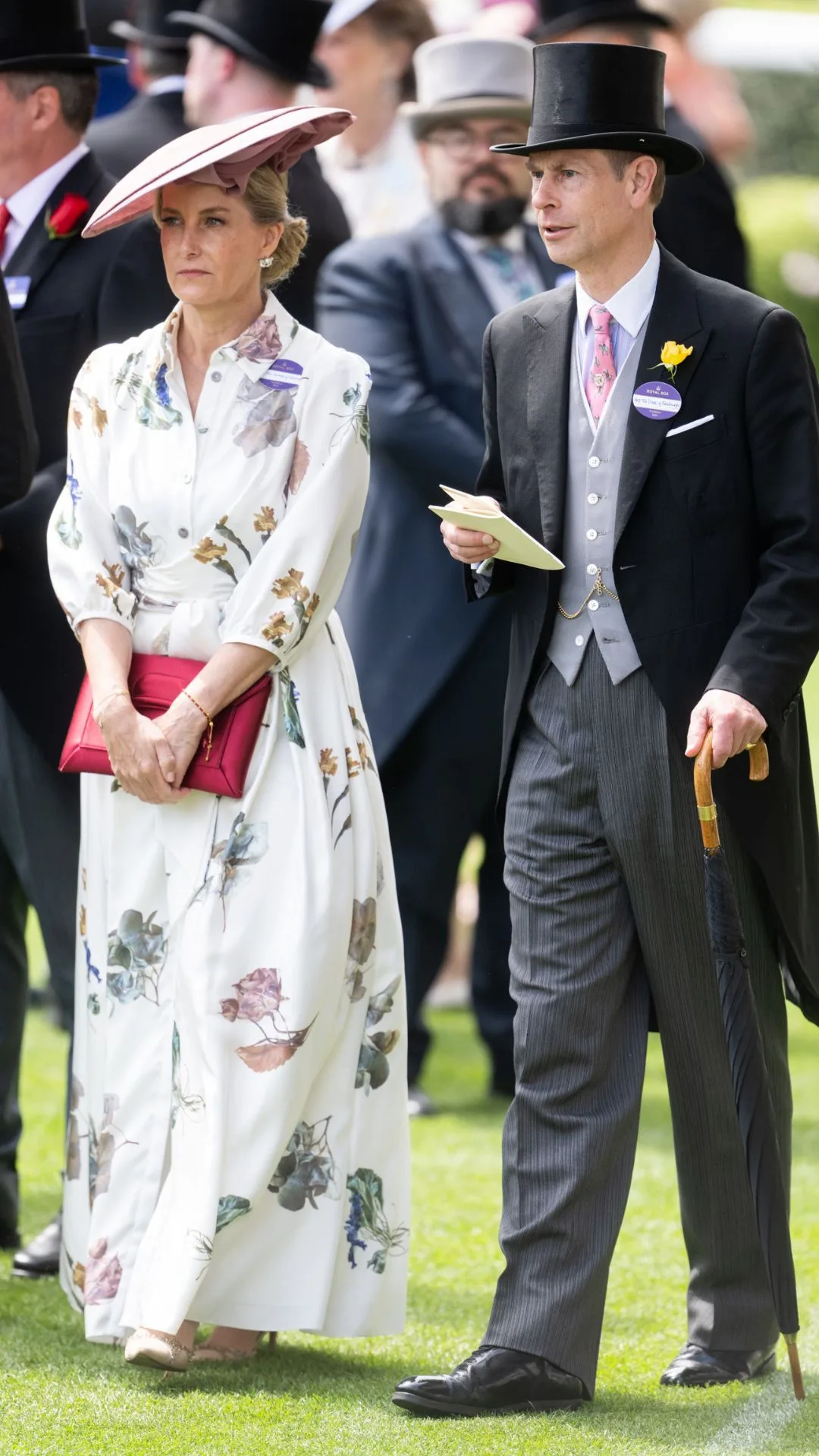 Sophie, Duchess of Edinburgh and Prince Edward, Duke of Edinburgh at the Royal Ascot.
