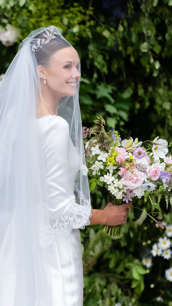 Olivia Henson's bouquet.