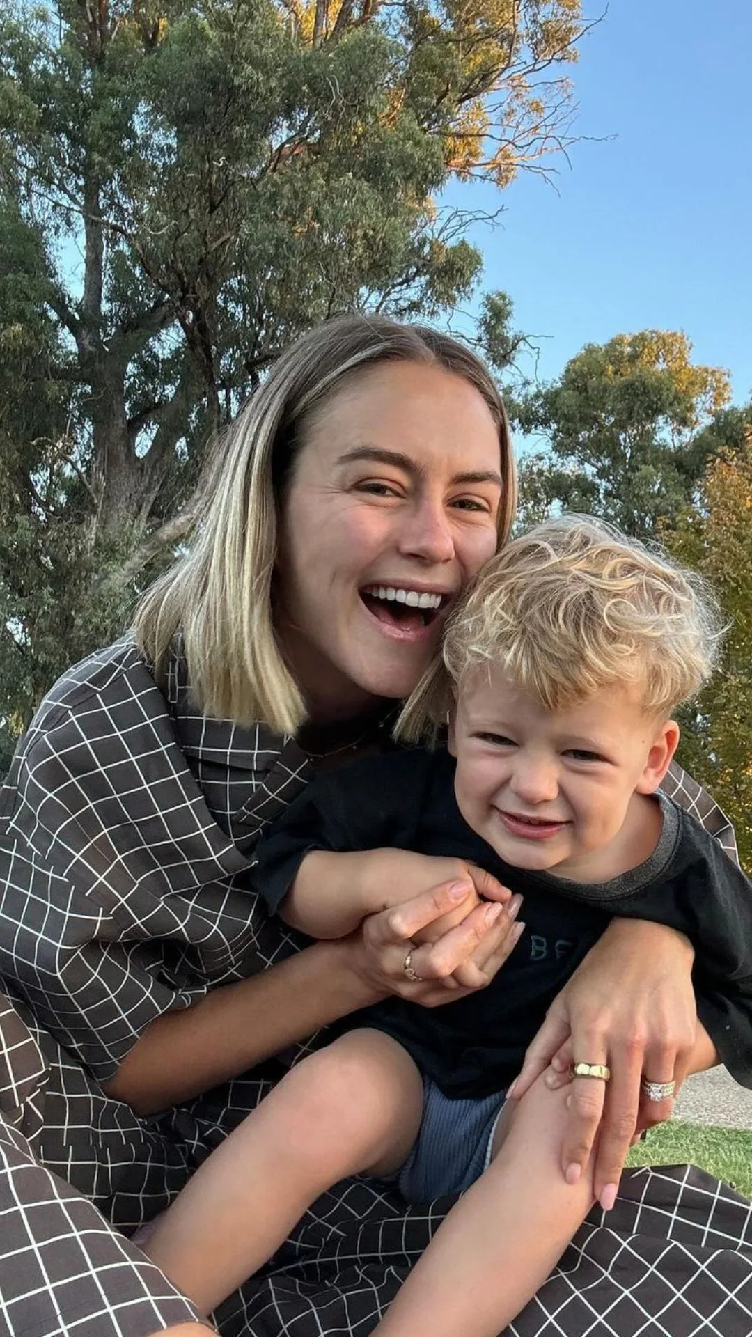 Steph Claire Smith and Harvey. 